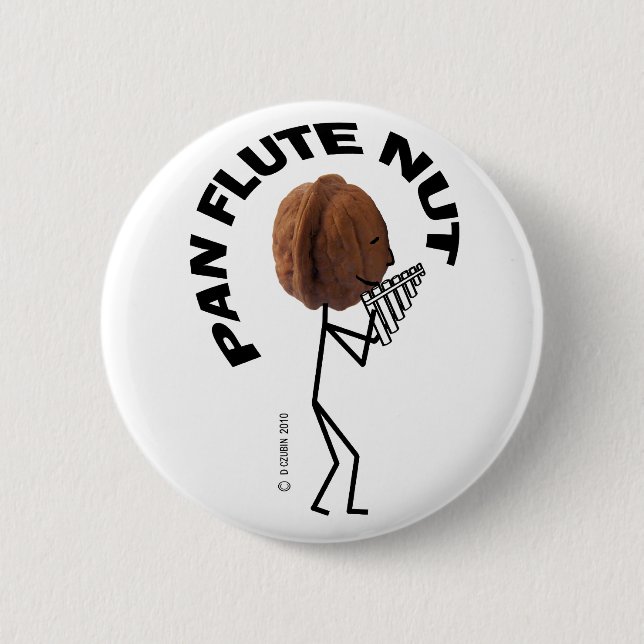 Pan Flute Nut Button (Vorderseite)