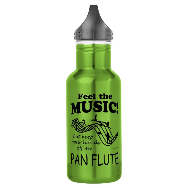 Pan Flute spüren die Musik Edelstahlflasche (Links)