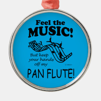 Pan Flute spüren die Musik Ornament Aus Metall
