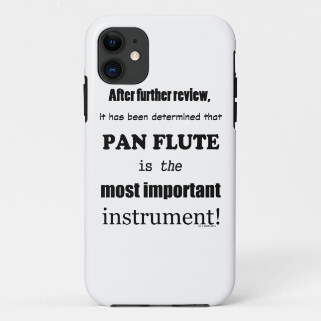 Pan Flute wichtigstes Instrument Case-Mate iPhone Hülle (Rückseite)