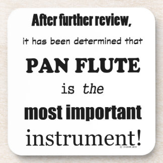 Pan Flute wichtigstes Instrument Getränkeuntersetzer