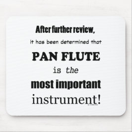 Pan Flute wichtigstes Instrument Mousepad
