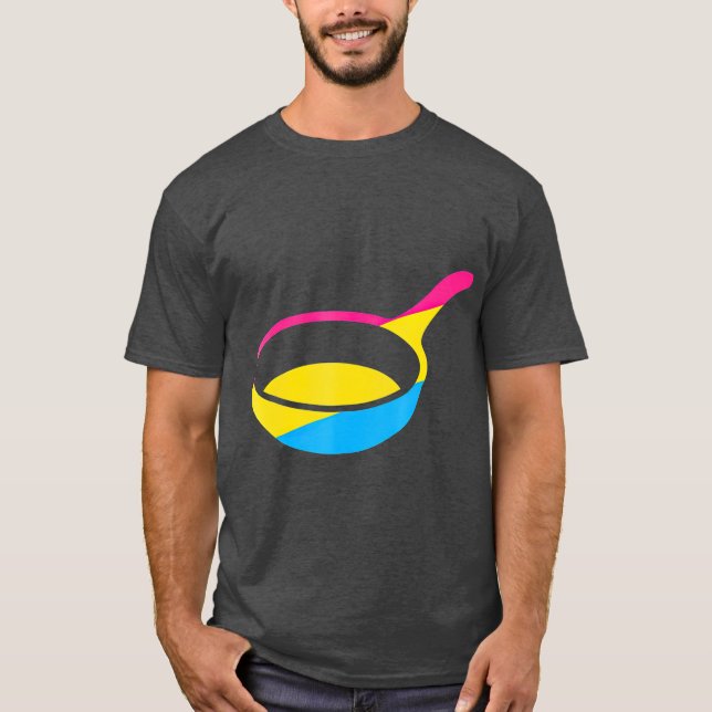 Pan Funny Pansexual T-Shirt (Vorderseite)