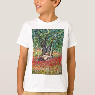 PAN-, OLIVENBAUM- UND POPPY-FELDER T-Shirt