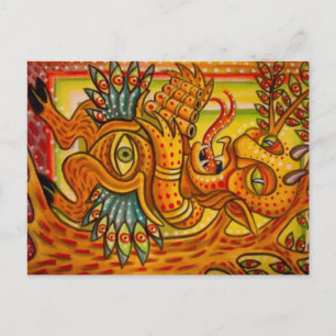 Pan-Postkarte Postkarte