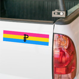 Pan Pride Autoaufkleber