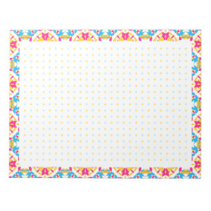 Pan Pride BuJo Dot Grid ADHD Habit Tracker Planner Notizblock