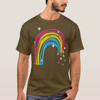 Pan Pride Month Panseual Flag Rainbow LGBTQ Panseu T-Shirt