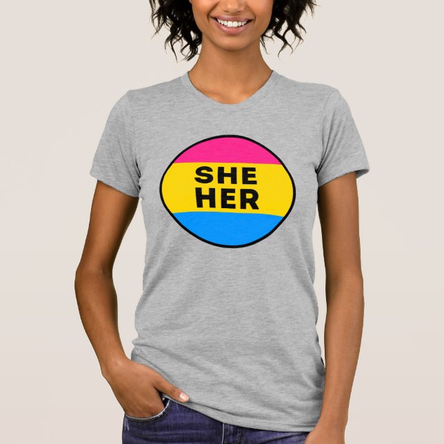 Pan Pride T - Shirt (Vorderseite)