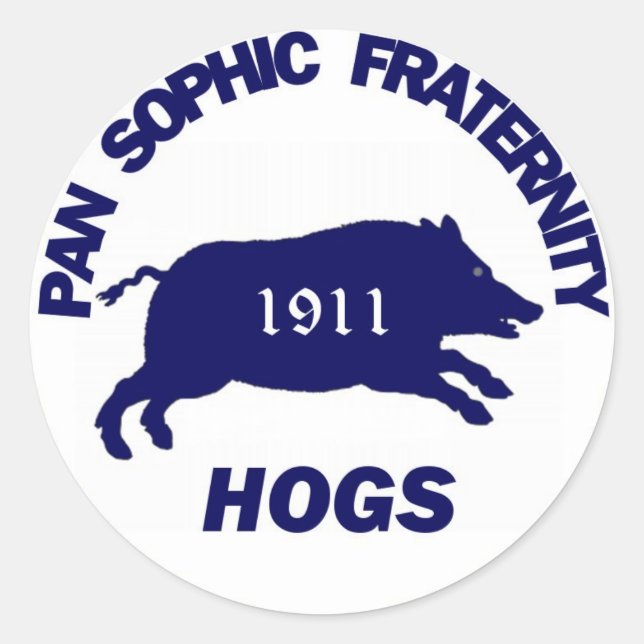 Pan Sophic Hogs Sticker (Vorderseite)