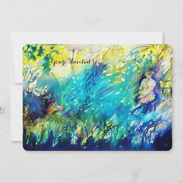 PAN UND DEINE Summer Party Einladung (Vorderseite)