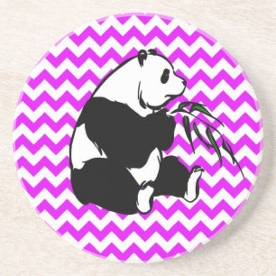 Panada auf perfekt rosa Zickzack Sandstein Untersetzer