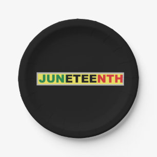 Panafrikanische, 19. klassische Runde Pappteller