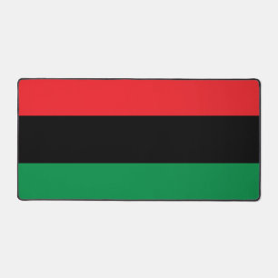Panafrikanische Flagge, Afroamerikanische Schwarze Schreibtischunterlage