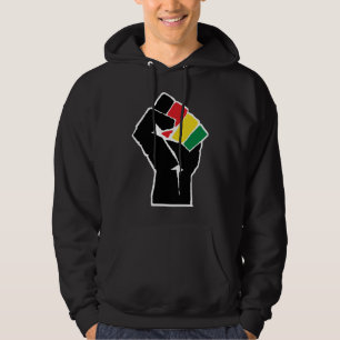 Panafrikanische Flagge Faust, Afroamerikanische Sc Hoodie