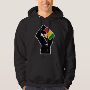 Panafrikanische Flagge Faust, Afroamerikanische Sc Hoodie