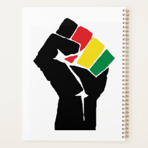 Panafrikanische Flagge Faust, Afroamerikanische Sc Planer