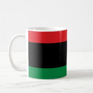 Panafrikanische Flagge Kaffeetasse