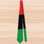 Panafrikanische Flagge Kwanzaa Krawatte<br><div class="desc">Panafrikanische Flagge Kwanzaa-Krawatte</div>