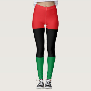 Panafrikanische Flagge Leggings