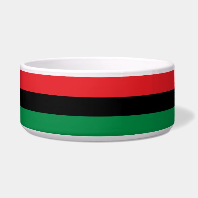 Panafrikanische Flagge Napf (Vorderseite)