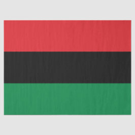 Panafrikanische Flagge Seidenpapier