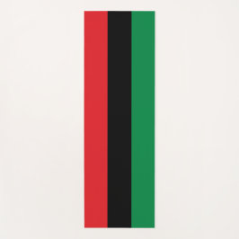 Panafrikanische Flagge Yogamatte