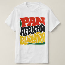 Panafrikanische Revolution Retro-Typografie-Design