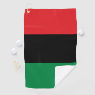 Panafrikanische UNIA-Flagge Golfhandtuch