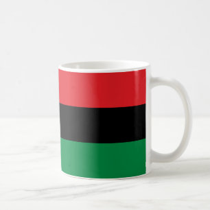 Panafrikanische UNIA-Flagge Kaffeetasse