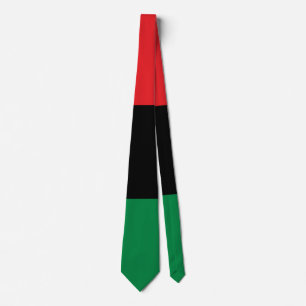 Panafrikanische UNIA-Flagge Krawatte