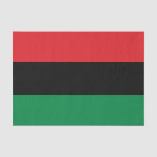 Panafrikanische UNIA-Flagge Seidenpapier