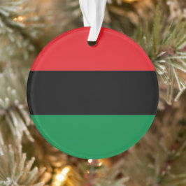 Panafrikanische UNIA Kwanzaa-Flagge Ornament