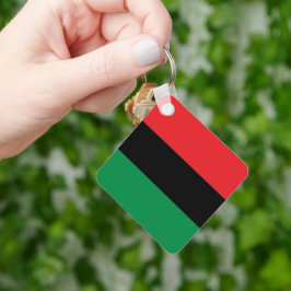 Panafrikanische UNIA Kwanzaa-Flagge Schlüsselanhänger