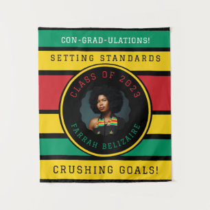 Panafrikanischer Foto-Abschluss Wandteppich