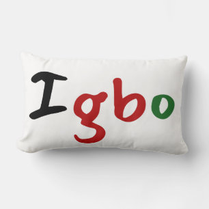 Panafrikanischer Igbo Lendenkissen