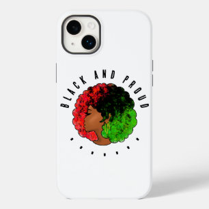 Panafrikanisches schwarzes Mädchen Frau rot grün S Case-Mate iPhone 14 Plus Hülle