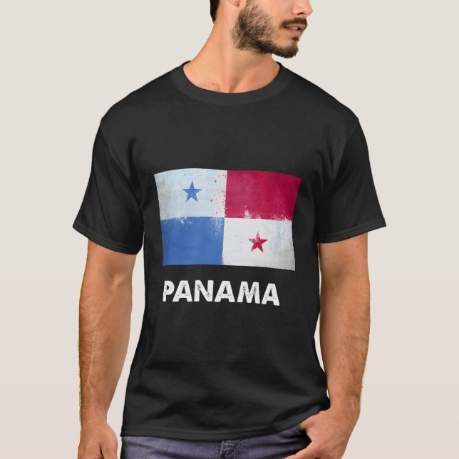 Panaian Panama Flag T-Shirt (Vorderseite)