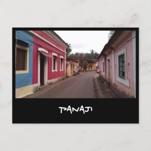 Panaji, Goa (Indien) Postkarte