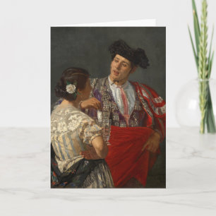 Panal dem Stierkämpfer anbieten Mary Cassatt Karte