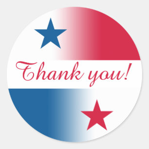 Panama-Aufkleber mit benutzerdefinierbarem Text Runder Aufkleber