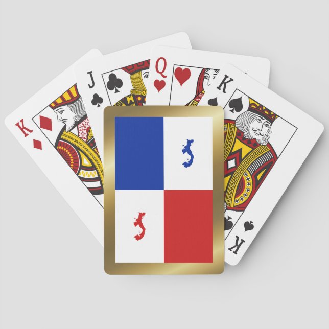 Panama Banner Playing Cards Spielkarten (Rückseite)