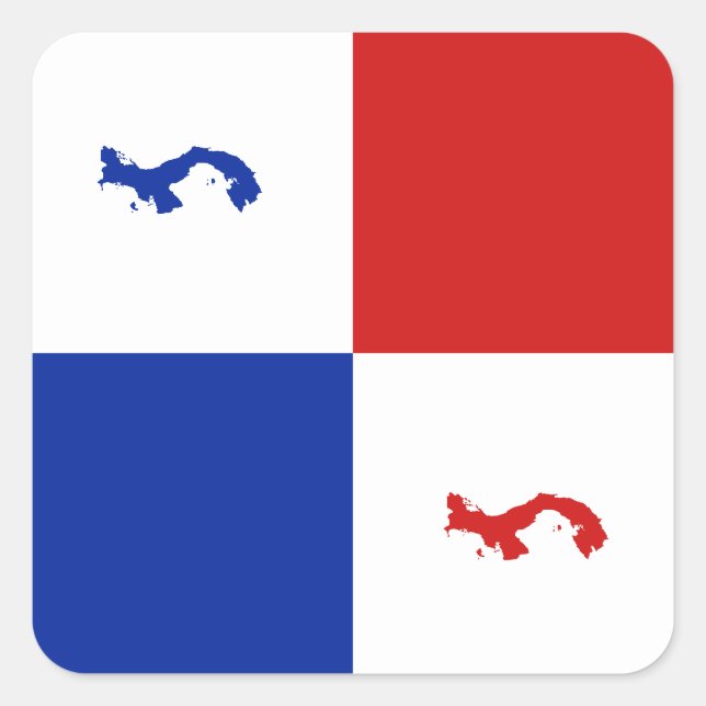 Panama Banner Sticker (Vorderseite)