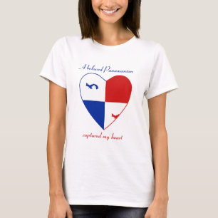 Panama Banner Sweetheart T-Shirt