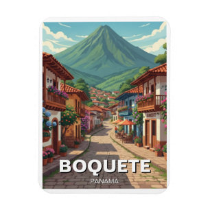 Panama Boquete Travel Magnet