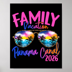 Panama C Urlaub 2026 Souvenir passende Familie Gr Poster
