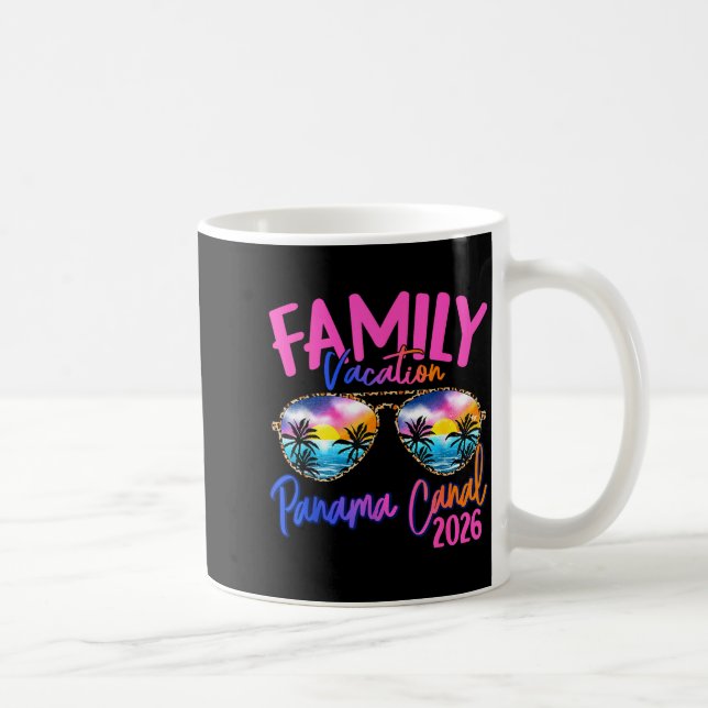 Panama C Vacation 2026 Souvenir Matching Family Gr Kaffeetasse (Rechts)