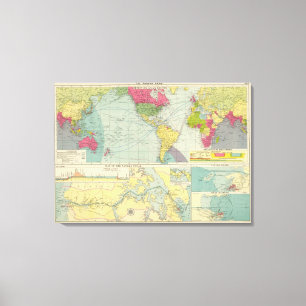 Panama Canal Leinwanddruck