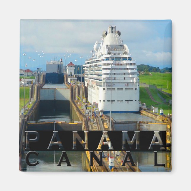Panama Canal Magnet (Vorne)