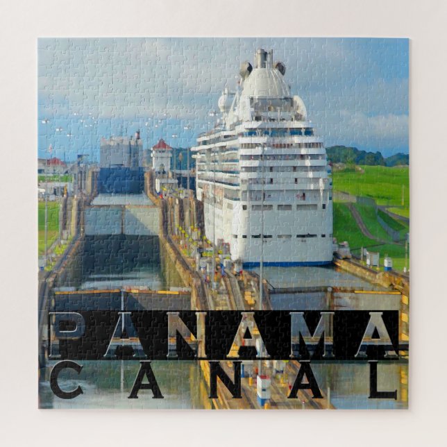 Panama Canal Square Puzzle (Vertikal)